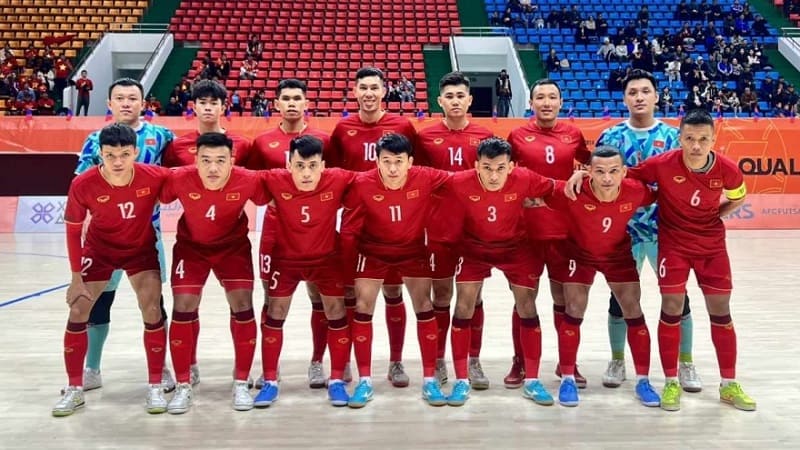 AFC báo tin vui cho đội tuyển Futsal Việt Nam vào nhóm hạt giống số 1 tại vòng loại Châu Á
