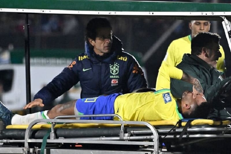 Cầu thủ Neymar đã gặp nhiều chấn thương ảnh hưởng đến sự nghiệp